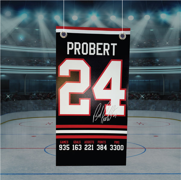Bob Probert - Hawks Away Black