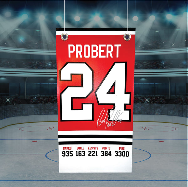 Bob Probert - Hawks Away Red
